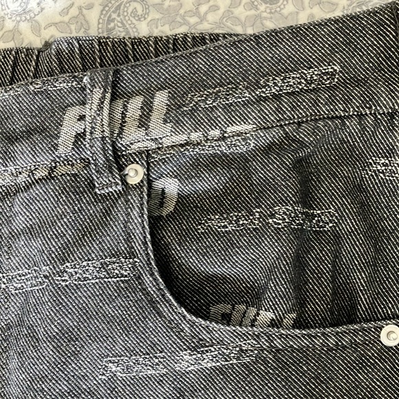 FULL SEND Black and White Slim Fit Pants - Picture 3 of 8